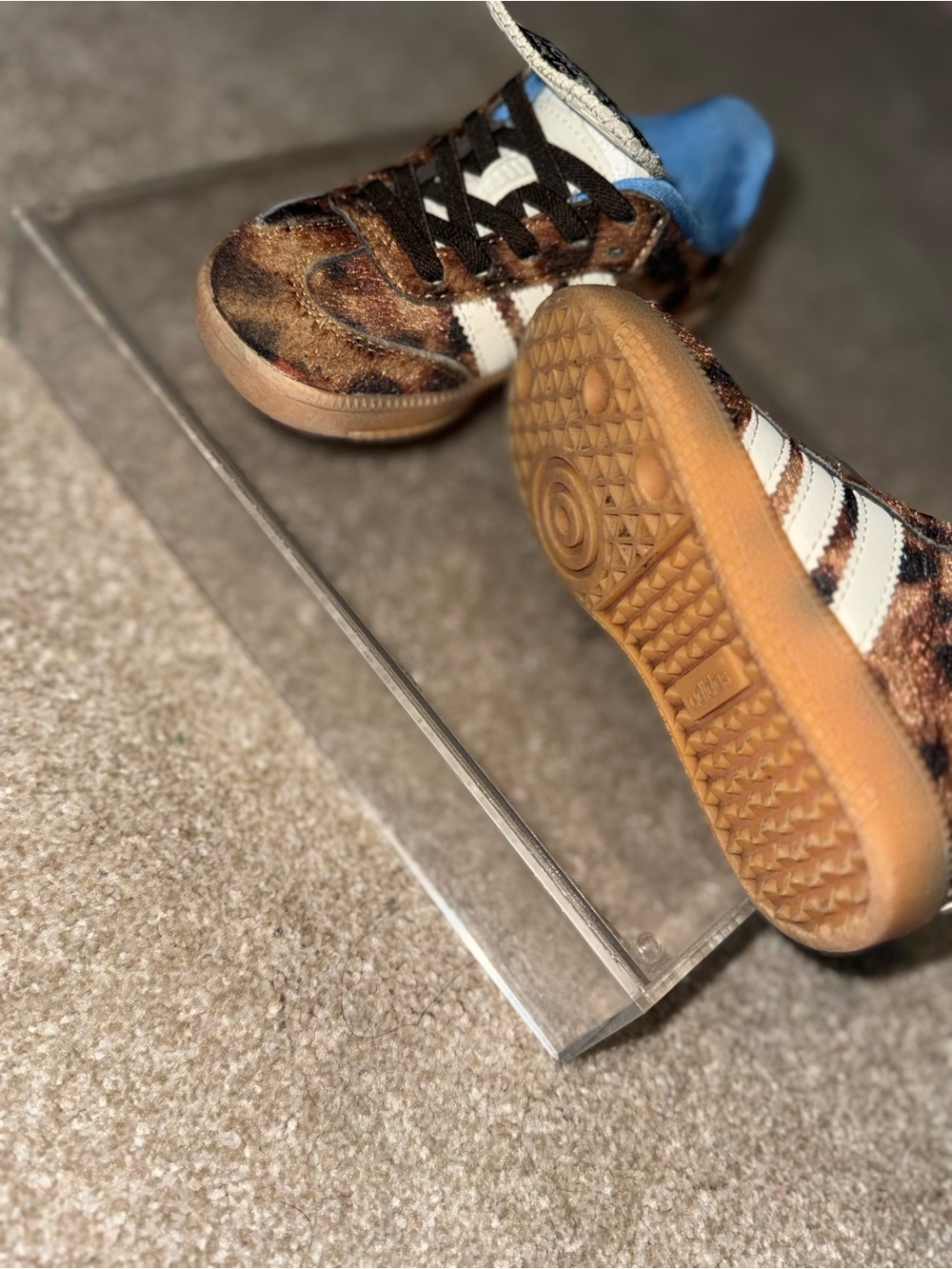 Toddler Adidas Samba Pony Wales Bonner Leopard